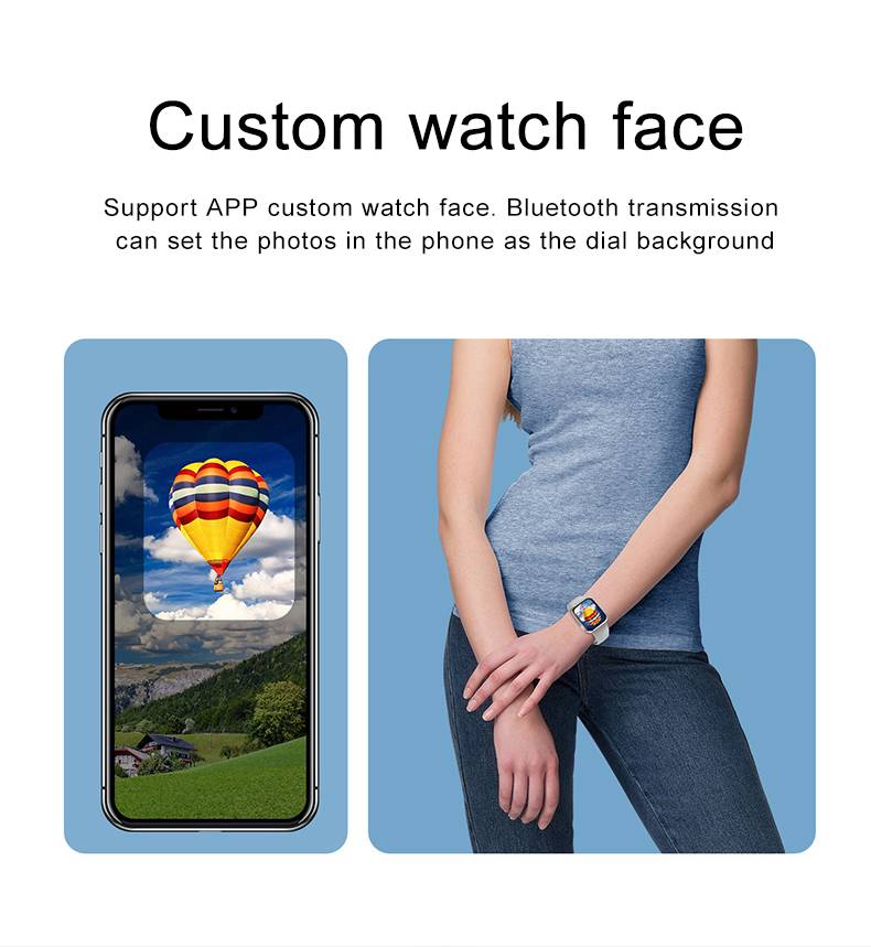 M36 Plus Max Smart Watch 1.8Inch Bluetooth Call Wireless Charging Blood Pressure Heart Rate Monitoring Smartwatch