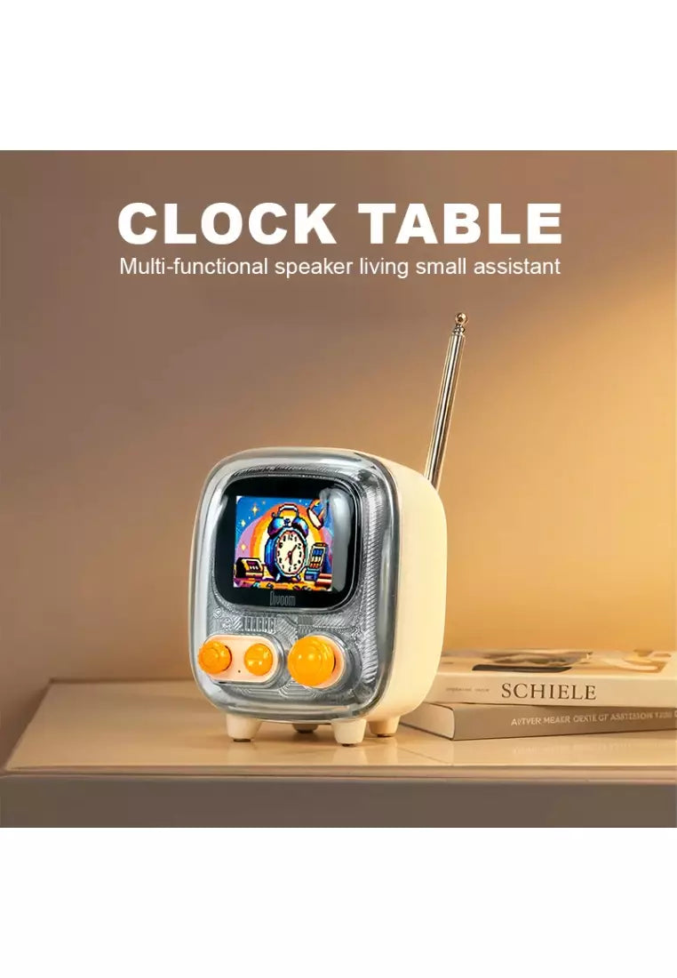 Divoom Tiivoo 2 Photo Album & Lyrics Speaker - Pink