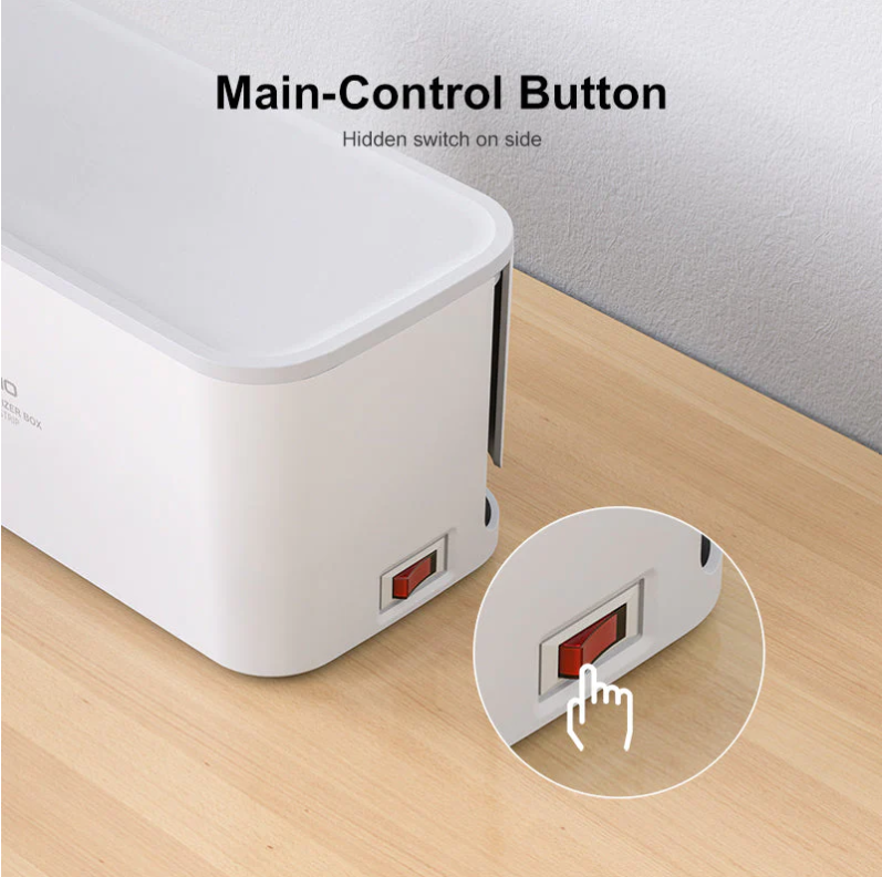 LDNIO SC5309 Management Power Strip Box 5 Socket Port + 3 USB Port Adapter (200cm)