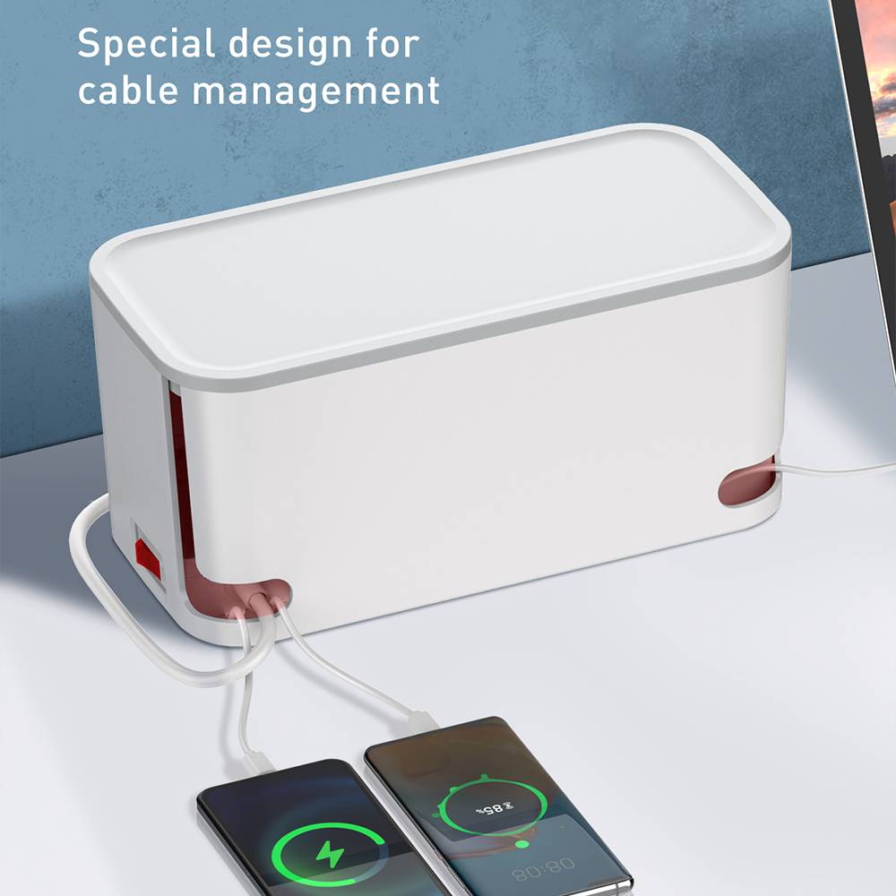 LDNIO SC5309 Management Power Strip Box 5 Socket Port + 3 USB Port Adapter (200cm)